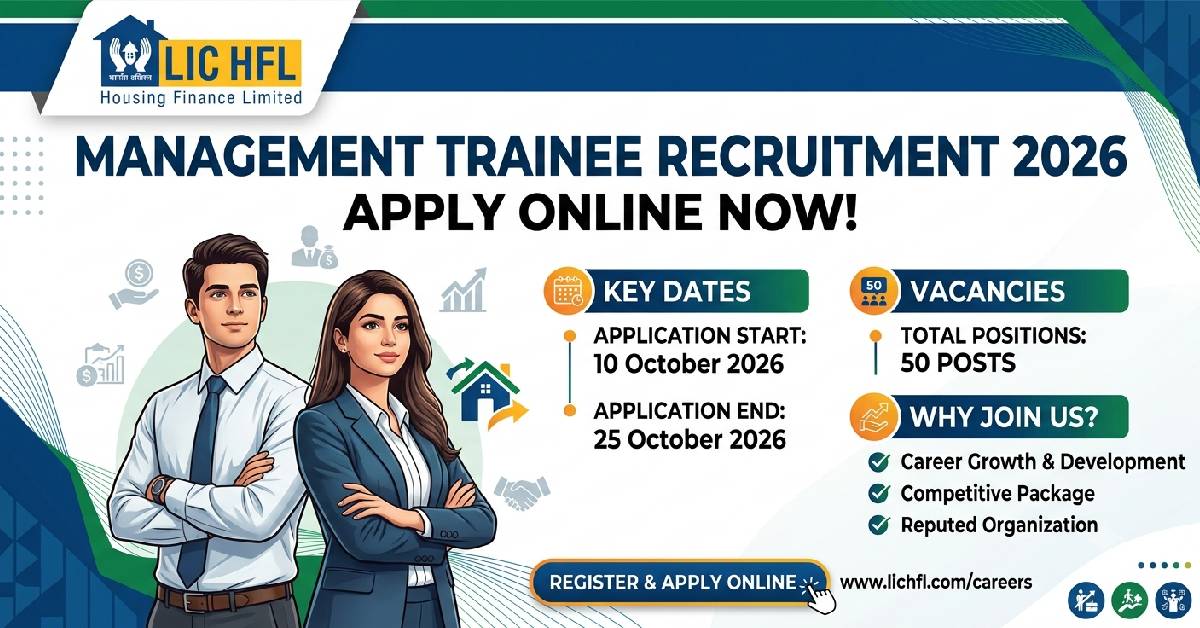 LIC HFL Management Trainee Recruitment 2026 Apply Online